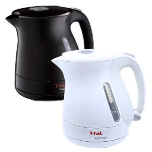 ティファール 電気ケトル 1.2L ジャスティン プラス KO340175 湯沸かし簡単＆省エネ設計 カラー:カカオブラック,ホワイト 実用的 母の日 父の日 プレゼント - 画像 (2)