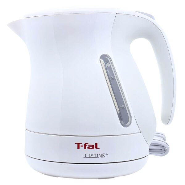 ティファール 電気ケトル 1.2L ジャスティン プラス KO340175 湯沸かし簡単&省エネ設計 カラー:カカオブラック,ホワイト 実用的 母の日 父の日 プレゼント