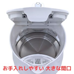 ティファール 電気ケトル 1.2L ジャスティン プラス KO340175 湯沸かし簡単＆省エネ設計 カラー:カカオブラック,ホワイト 実用的 母の日 父の日 プレゼント - 画像 (7)