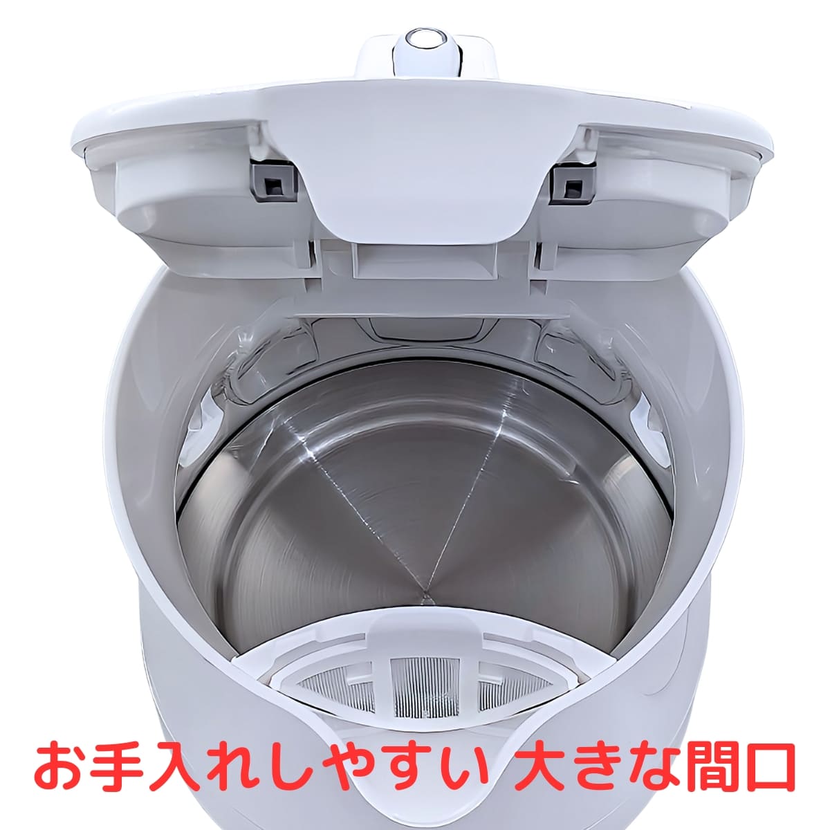 ティファール 電気ケトル 1.2L ジャスティン プラス KO340175 湯沸かし簡単＆省エネ設計 カラー:カカオブラック,ホワイト 実用的 母の日 父の日 プレゼント - 画像 (7)