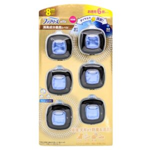 ファブリーズ 車用 消臭 座席 天井まで防臭&消臭 自動車用消臭 エアコン送風口 P&Gジャパン合同会社 タイプ2種(最高レベル: フレッシュシャボン、通常タイプ: スカイブリーズ) - 画像 (2)