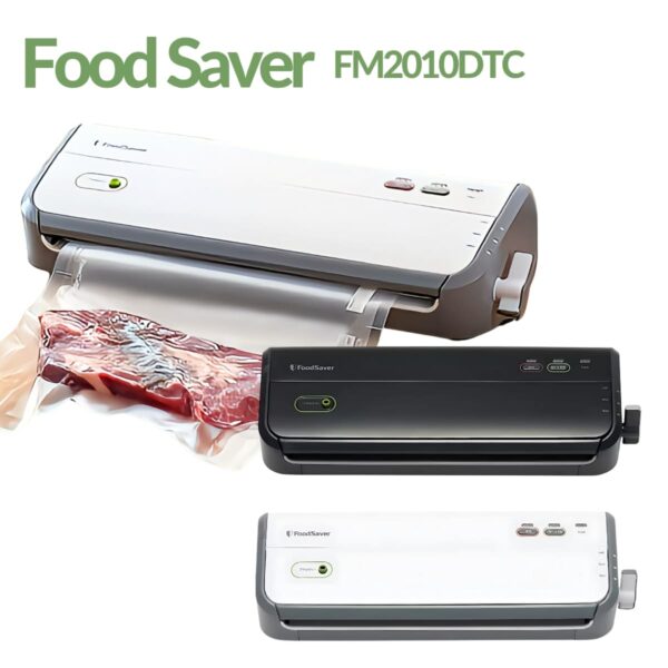 フードセーバー ブラック(FM2000) ホワイト(FM2010) 真空パック機 フレッシュボックス3台 & パックロール2本セット キッチン家電 真空パック機 母の日 プレゼント