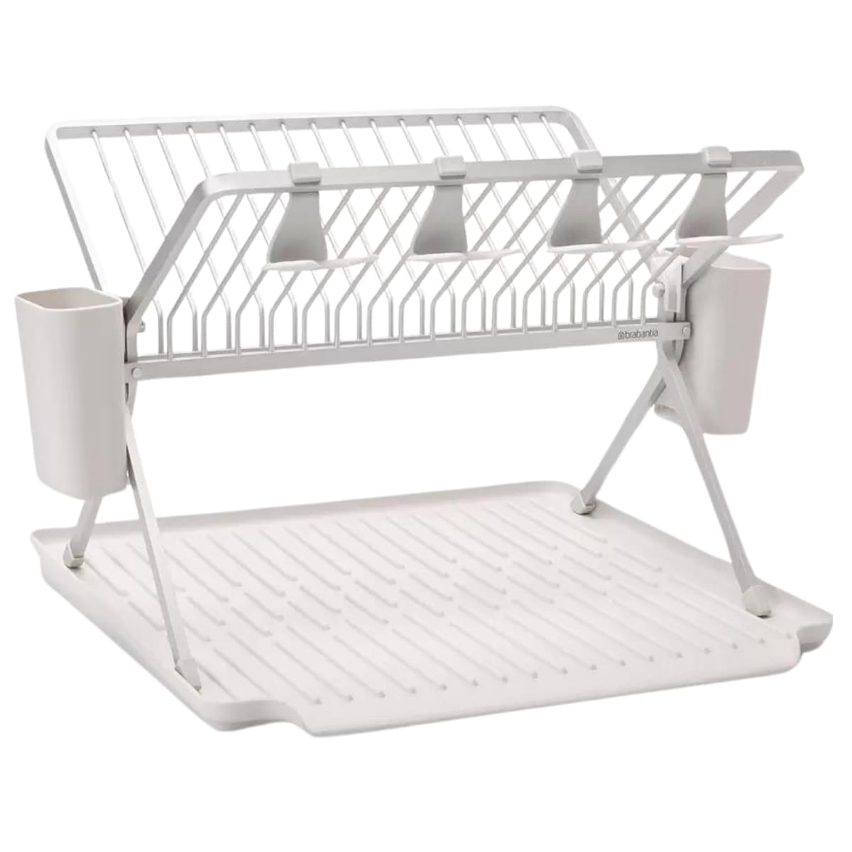 ブラバンシア フォーダブルディッシュラック ラージサイズ サイズ:高さ310×幅510×奥行き420mm 最大17枚の皿が置ける 水切りトレイ付き 食器 水切りラック #55607 実用的 母の日 父の日 プレゼント - 画像 (7)