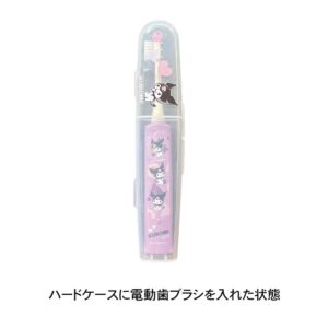 こどもハピカ 電動歯ブラシ はじめてセット(本体 替ブラシ6本 ハードケース)  超微細タタキ振動で毎分7,000回 毛はやわらかめ 日本製 デザイン(4種) こどもの日 夏の連休中 夏休みの 生活習慣 お誕生日 プレゼント - 画像 (12)