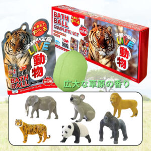 【入浴用化粧品】学研図鑑LIVE バスボール 6個セット 発泡タイプ 対象年齢12歳以上 お風呂で学びと発見 (キャラクター: 恐竜、動物）中国製 対象年齢12歳以上 - 画像 (12)