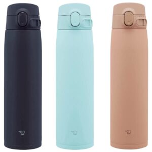 象印 ステンレスマグ 水筒 保温 保冷 シームレスせん ラクに洗える 720ml ワンタッチ スポーツドリンク可 カラー全3色(ネイビー, ミントブルー, ペールドープ) SM-VA72 軽量 タイ製 実用的 母の日 父の日 プレゼント - 画像 (1)