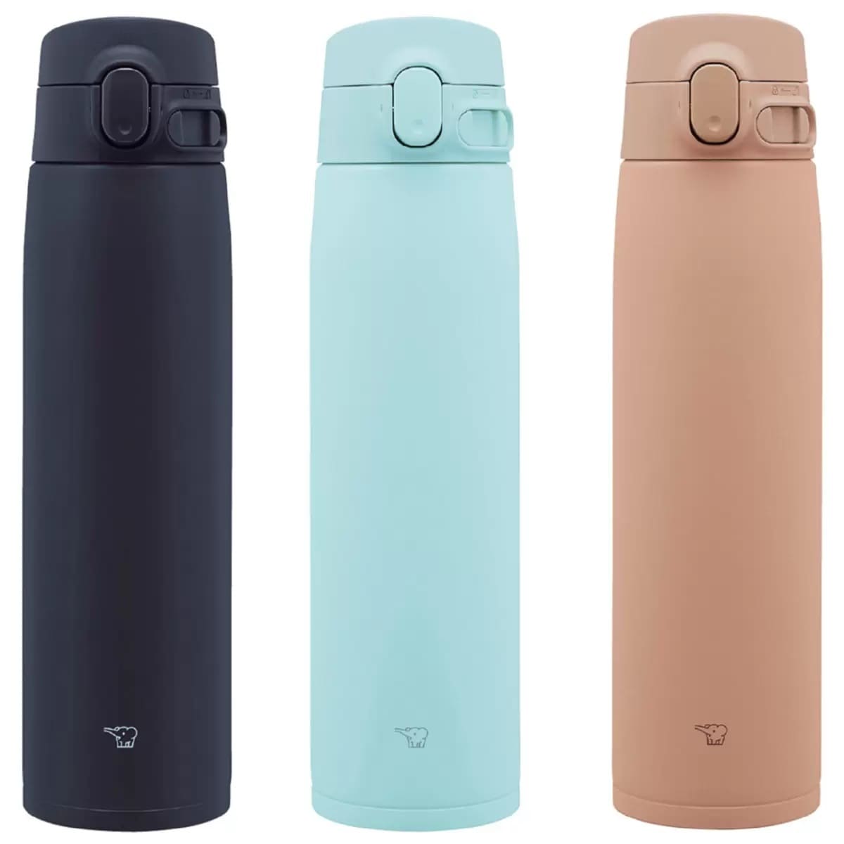 象印 ステンレスマグ 水筒 保温 保冷 シームレスせん ラクに洗える 720ml ワンタッチ スポーツドリンク可 カラー全3色(ネイビー, ミントブルー, ペールドープ) SM-VA72 軽量 タイ製 実用的 母の日 父の日 プレゼント - 画像 (1)