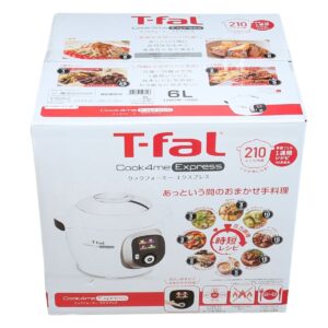 ティファール クックフォーミー エクスプレス 圧力鍋 多機能 蒸す 炒める 煮込む 圧力調理 容量:6L 型番:CY8520JP 1200W-100V 外形(mm):幅328×奥行350×高さ325 人数:2-6人 ホワイト 210レシピ - 画像 (5)