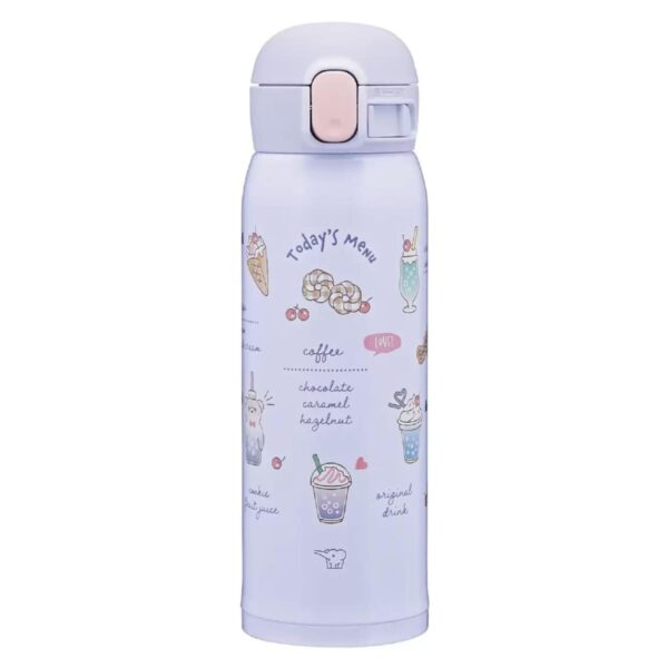 象印 ステンレスマグ 水筒 480ml 型番:SM-WH48  保温 保冷 シームレスせん ラクに洗える ワンタッチ スポーツドリンク可 ガールズ & ボーイズマグ 全4種類 サイズ(cm):幅7×奥行7×高さ22.5 重さ:0.21kg ステンレスボトル