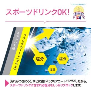象印 ステンレスマグ 水筒 480ml 型番:SM-WH48  保温 保冷 シームレスせん ラクに洗える ワンタッチ スポーツドリンク可 ガールズ & ボーイズマグ 全4種類 サイズ(cm):幅7×奥行7×高さ22.5 重さ:0.21kg ステンレスボトル - 画像 (2)