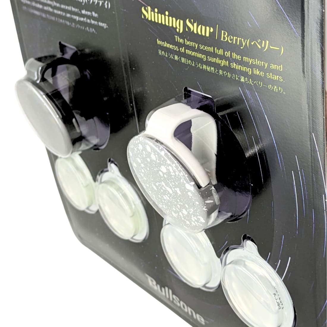 Polar Eclips 車用芳香剤 カートリッジ 4個入 香り2種(サイレントギャラクシーウッディ ､シャイニングスターベリー ) 多用途のクリップ式 サンバイザー ドアポケット シートポケット ヘッドレストなど  原産国: 韓国  #65555 梅雨の時期 車内空間をさわやかに - 画像 (3)