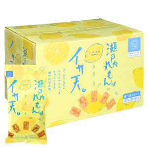 【魚介類加工品】まるか食品 イカ天瀬戸内れもん味 27g x 20袋 食べきりサイズ 一口サイズ - 画像 (5)
