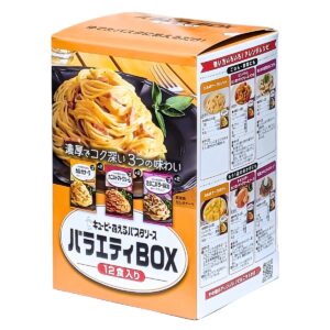 キューピー あえるパスタソース アソート 3種類 各2袋 12食入り (カルボナーラ 濃厚チーズ仕立て、カニのトマトクリームマスカルポーネ仕立て、きのこバター醤油 鶏肉の和風仕立て) 日本製 母の日 父の日 サプライズ ディナー おもてなし #52560 - 画像 (1)