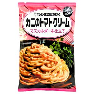 キューピー あえるパスタソース アソート 3種類 各2袋 12食入り (カルボナーラ 濃厚チーズ仕立て、カニのトマトクリームマスカルポーネ仕立て、きのこバター醤油 鶏肉の和風仕立て) 日本製 母の日 父の日 サプライズ ディナー おもてなし #52560 - 画像 (4)