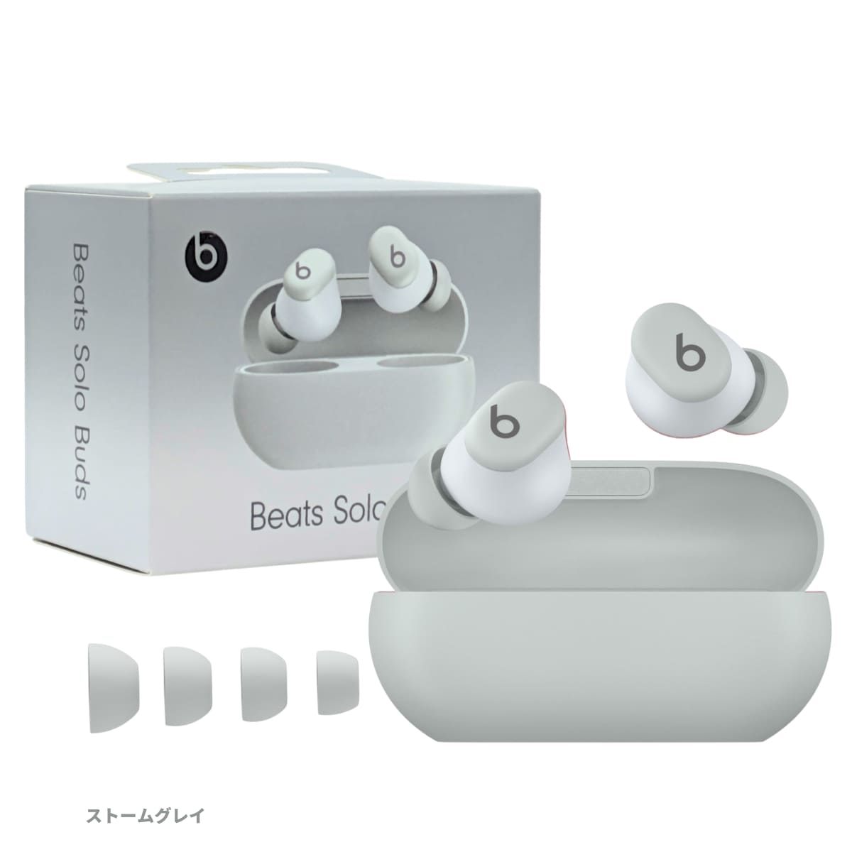 Beats Solo Buds ワイヤレス イヤフォン 小さくて パワフル 左右分離型 インナーイヤー型 互換性:iOS,Android  最長18時間駆動 ペアリング マイク内蔵 通話 BT5.3 カラー:4色 実用的 夏 帰省 旅行準備 進学 就職 通勤 beats イヤホン ワイヤレス - 画像 (5)