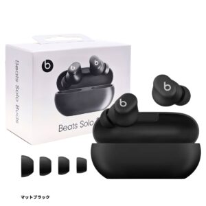 Beats Solo Buds ワイヤレス イヤフォン 小さくて パワフル 左右分離型 インナーイヤー型 互換性:iOS,Android  最長18時間駆動 ペアリング マイク内蔵 通話 BT5.3 カラー:4色 実用的 夏 帰省 旅行準備 進学 就職 通勤 beats イヤホン ワイヤレス - 画像 (4)
