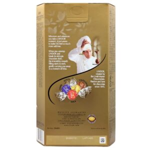 リンツ リンドール ゴールド アソート 4種類(ダーク , ミルク , ホワイト , ヘーゼルナッツ) 600g #593410（Lindt Lindor Gold Assorted 600g）チョコレート, ギフト, 高級チョコ , 個包装 - 画像 (3)