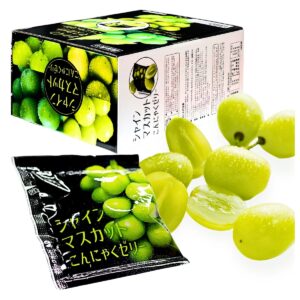 雪国アグリ シャインマスカットこんにゃくゼリー 1350g 国産果汁 群馬県産こんにゃく粉使用 低カロリー ゼリー おやつ ヘルシー ゼリー 冷やしたらさらに美味しい 暑さ対策 おやつに - 画像 (2)