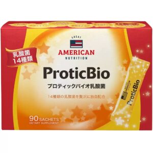 【乳酸菌・ビフィズス菌含有食品】プロティックバイオ (PROTICBIO) 乳酸菌 14種類の乳酸菌  個包装 スティックタイプ 3g×90包 1日安量:1～3包 1歳以上 家族全員の健康維持をサポート GREAT AMERICAN NUTRITION PROTICBIO GRANULE 90CT 台湾 #12243 健康食品 - 画像 (2)