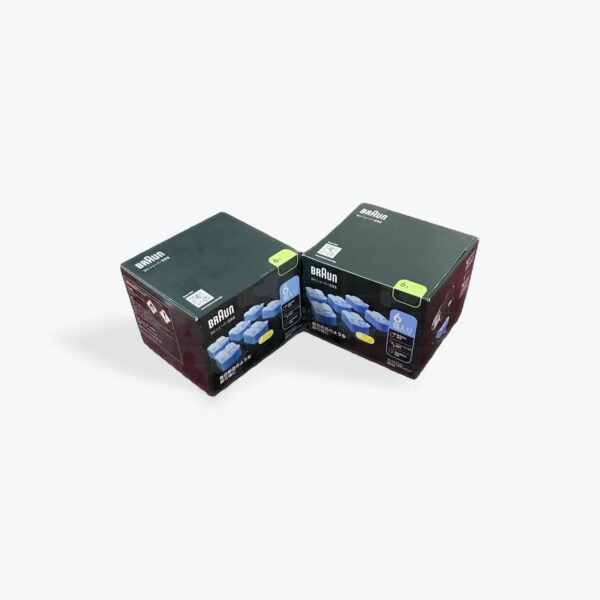 ブラウン 3in1シェーバー洗浄液 6個入り (2個セット)