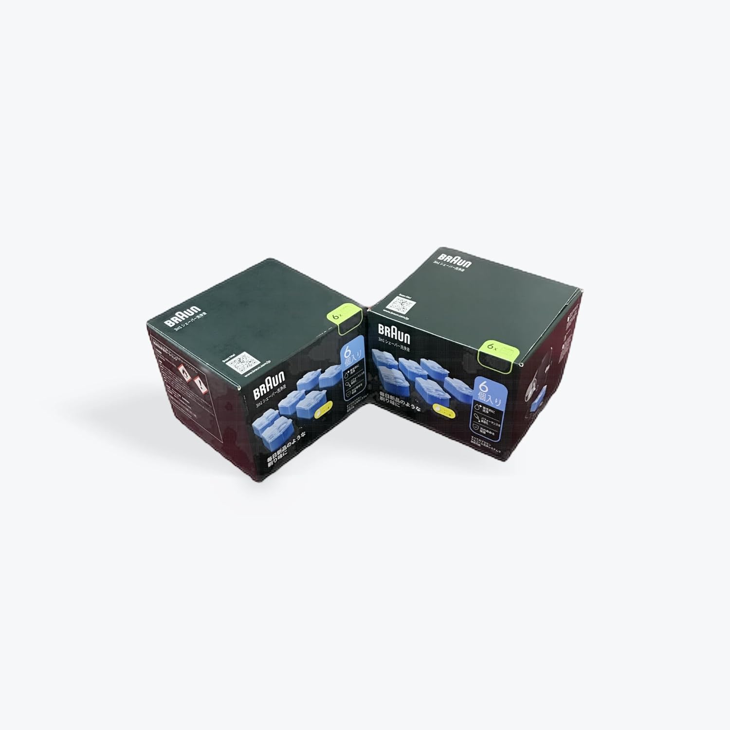 ブラウン 3in1シェーバー洗浄液 6個入り (2個セット) - 画像 (1)