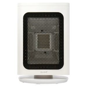 省エネリフレクトストーブ RIFLECA (リフレカ) QS327IV/QS327GY アイボリー/グレー 最大600Wのパワフルな運転『強運転』を搭載 - 画像 (3)