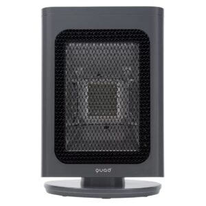 省エネリフレクトストーブ RIFLECA (リフレカ) QS327IV/QS327GY アイボリー/グレー 最大600Wのパワフルな運転『強運転』を搭載 - 画像 (7)