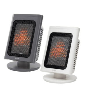 省エネリフレクトストーブ RIFLECA (リフレカ) QS327IV/QS327GY アイボリー/グレー 最大600Wのパワフルな運転『強運転』を搭載 - 画像 (1)