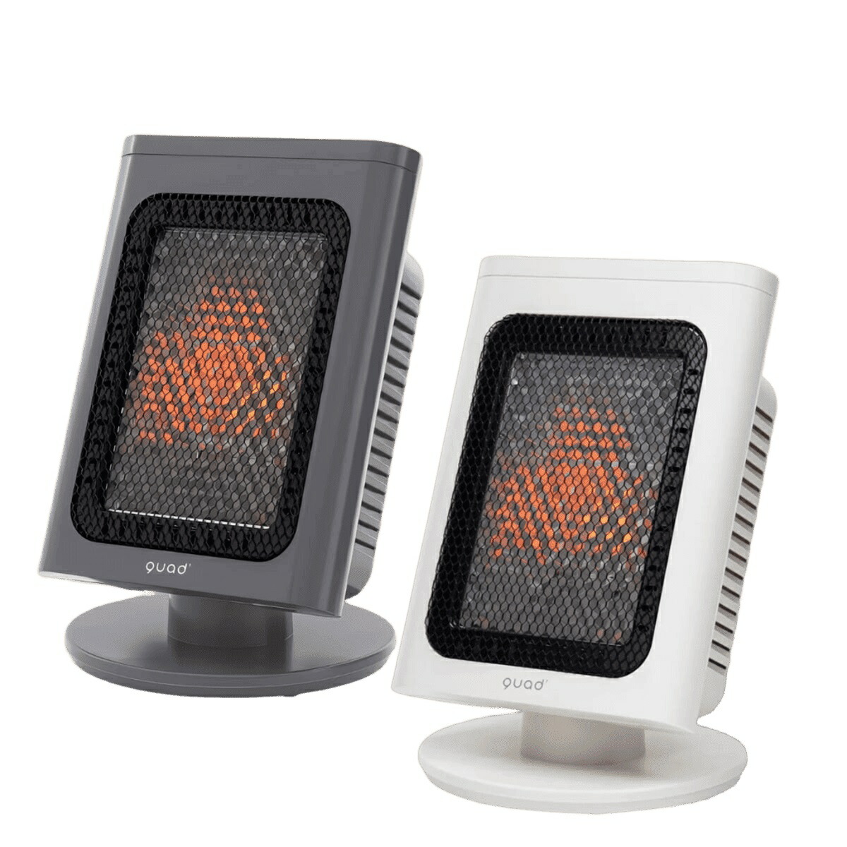 省エネリフレクトストーブ RIFLECA (リフレカ) QS327IV/QS327GY アイボリー/グレー 最大600Wのパワフルな運転『強運転』を搭載 - 画像 (1)