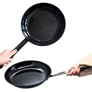 Vaello フライパン 直径26cm エナメル加工 スチール製 直火専用(直火、オーブン)食器洗い機対応 スペイン製 Vaello ･La ･Valenciana #61222 母の日 プレゼント - 画像 (5)