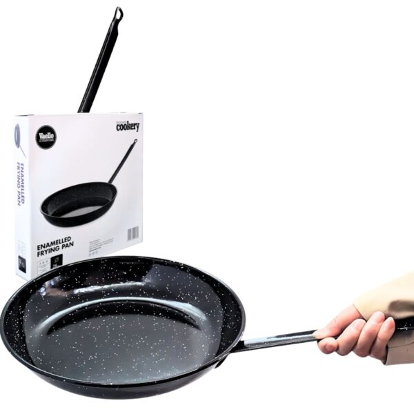 Vaello フライパン 直径26cm エナメル加工 スチール製 直火専用(直火、オーブン)食器洗い機対応 スペイン製 Vaello ･La ･Valenciana #61222 母の日 プレゼント
