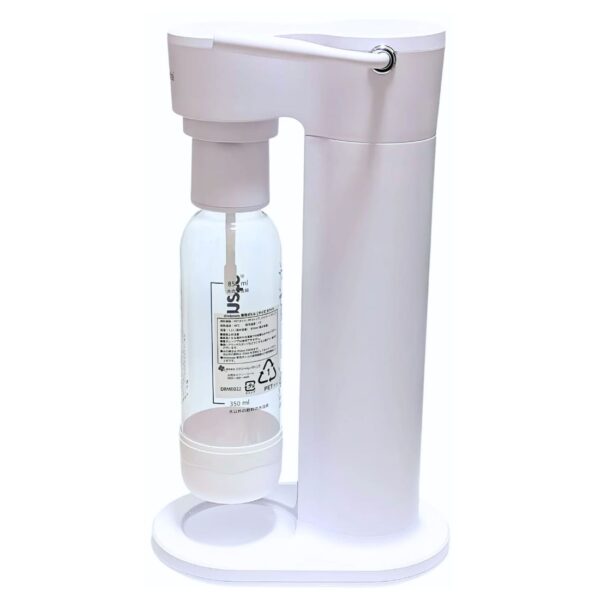 ドリンクメイト 家庭用炭酸飲料メーカー スターターキット Series 641 電気不要 屋外使用OK (カラー: ブラック,ホワイト) 実用的 母の日 父の日 プレゼント