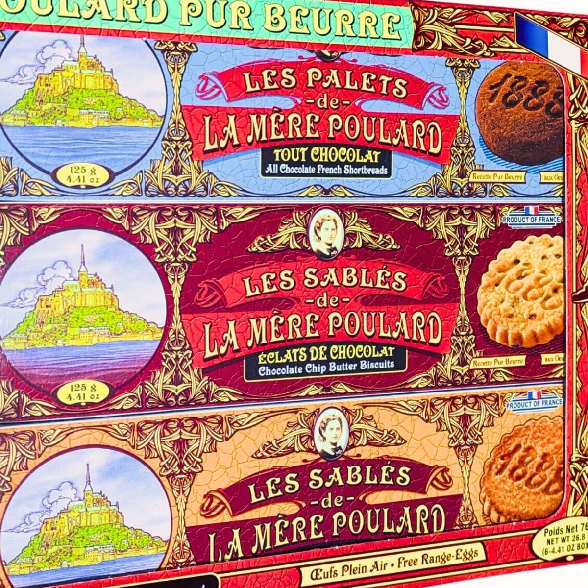 LA MARE POULARD (ラ･メール･プラール) ギフトボックス 6 パック 760 g #63166賞味期限25.8.21半額ご奉仕 - 画像 (7)