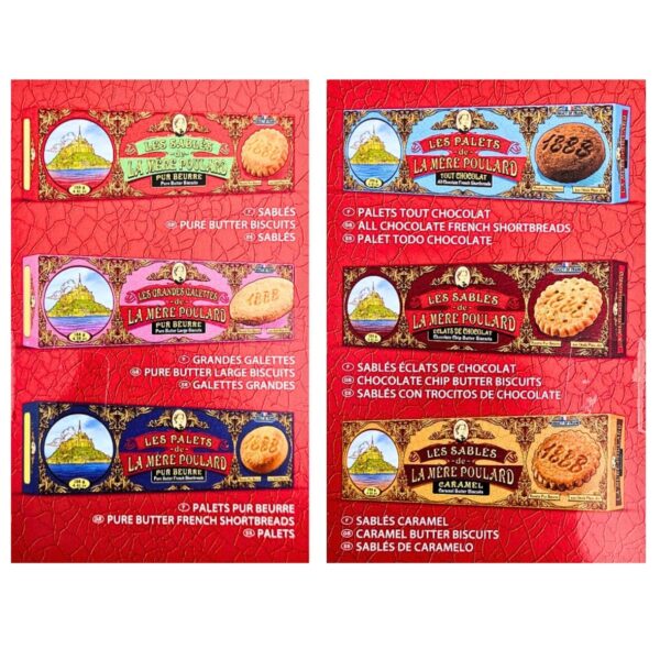 LA MARE POULARD (ラ･メール･プラール) ギフトボックス 6 パック 760 g #63166賞味期限25.8.21半額ご奉仕