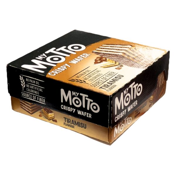 My Motto(マイモット) ウェハース ティラミス味 30g x 20袋 シェフ監修のこだわり味 ブルガリア産 #63941