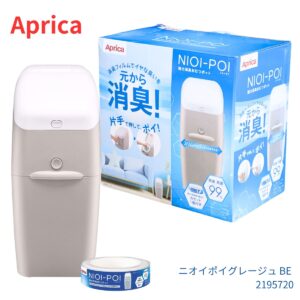 Aprica( アップリカ ) ニオイポイ×におわなくてポイ共通 互換 カセット詰め替え 6個パック 外形: W275mm×L7m #592547 赤ちゃん オムツ ゴミ箱 消臭 カセット 長いごみ袋 新生児 育児グッズ 衛生用品